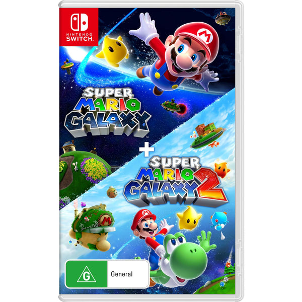 Nintendo Switch SUPER MARIO GALAXY + GALAXY 2 Super Mario Galaxy + Super Mario Galaxy 2 - JB Hi-Fi NZ