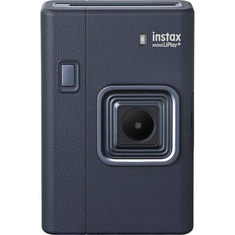 Fujifilm Instax Mini LiPlay+ Instant Camera and Smartphone Printer (Midnight Blue)