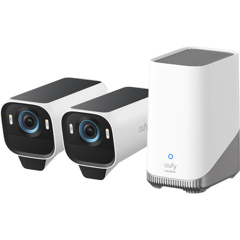eufy S3 Pro (No HDD) Security Camera Kit (2 Pack)