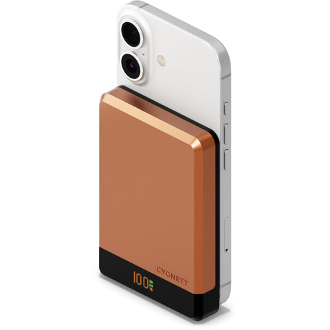 Cygnett MagSlim Magnetic Power Bank [10K] (Copper)
