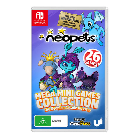Neopets - Mega Mini Games Collection - The Neopian Arcade Odyssey - Day 1 Edition