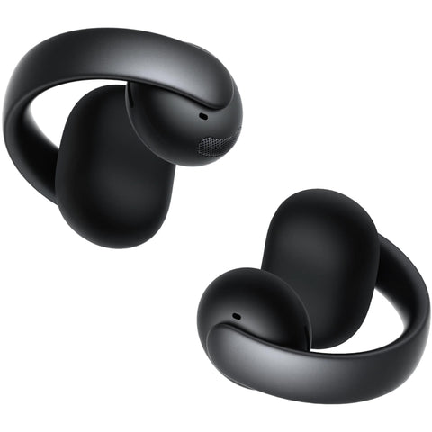 soundcore Aeroclip Open-Ear Clip-On Earbuds with Adaptive Comfort (Black)