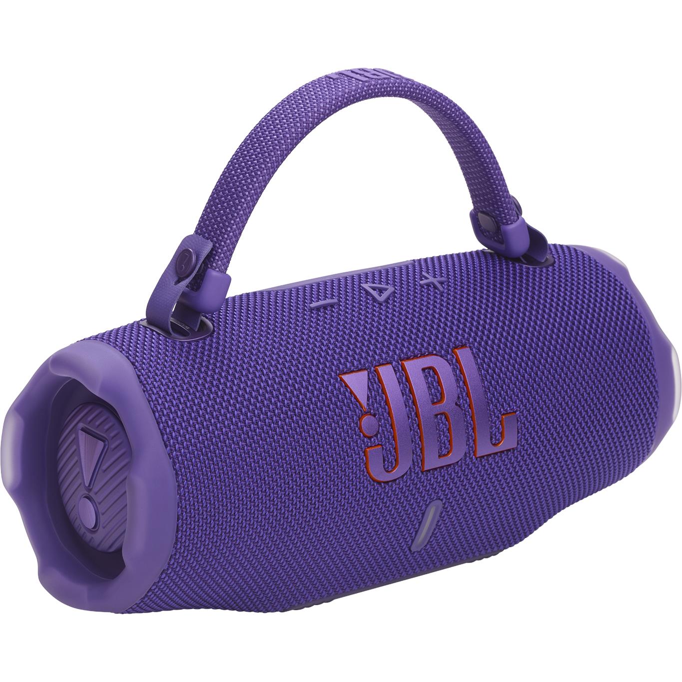 JBL Charge 6 Portable Bluetooth Speaker (Purple) - JB Hi-Fi NZ