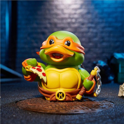 Tubbz Cosplaying Duck Collectible: Boxed (TMNT - Michelangelo)
