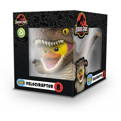 Tubbz Cosplaying Duck Collectible: Boxed (Jurassic Park - Velociraptor)