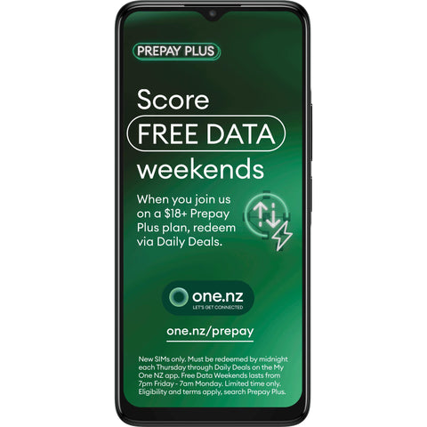 One NZ Smart M26 (Black) with Prepay SIM Network Locked