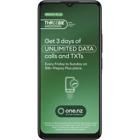 One NZ Smart M26 (Black) with Prepay SIM Network Locked