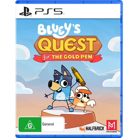 Bluey's Quest for the Gold Pen