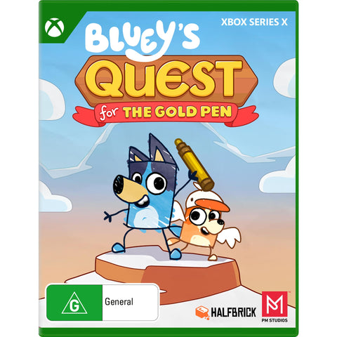 Bluey's Quest for the Gold Pen