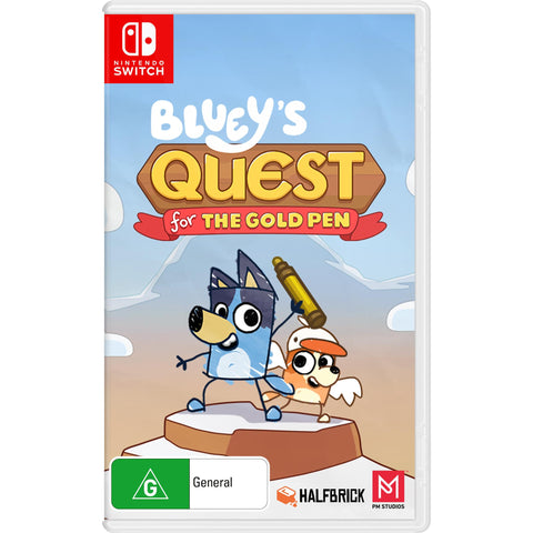 Bluey's Quest for the Gold Pen