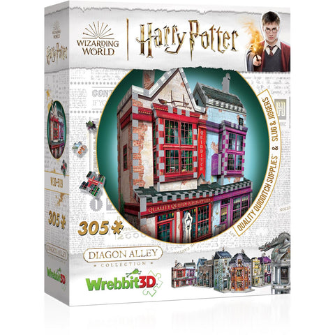Wrebbit3D 3D Jigsaw Puzzle (Harry Potter - Quality Quidditch Supplies)