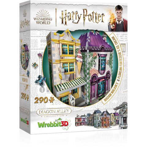 Wrebbit3D 3D Jigsaw Puzzle (Harry Potter - Madam Malkin's & Florean)