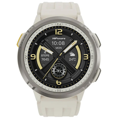 HiFuture MIX3 Premium Sports Smart Watch (Latte)