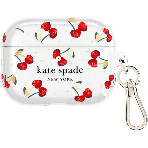 Kate Spade Protective Case for AirPods Pro 3 (Cherry Dot)