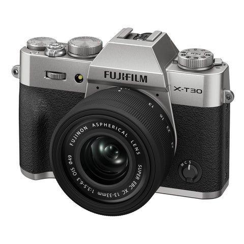 Fujifilm X-T30 III Mirrorless Camera with 13-33mm Lens (Silver)