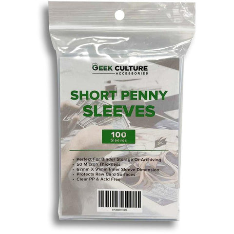 Geek Culture – Short Penny Sleeves (100 Pack)