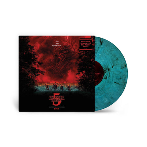 Stranger Things 5 (Soundtrack From The Netflix Series) (JB Hi-Fi NZ Exclusive Sea Blue Smoke Vinyl)