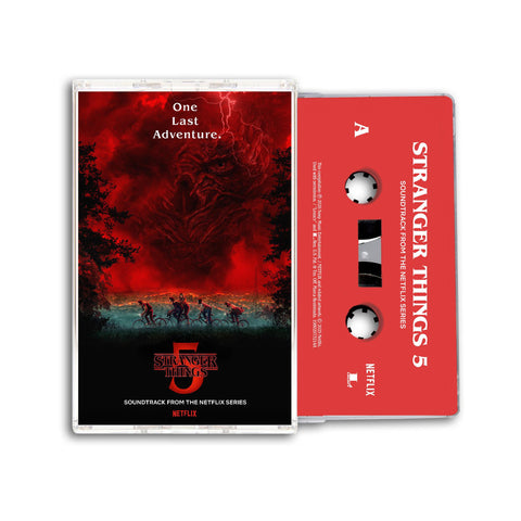 Stranger Things 5 (Soundtrack From The Netflix Series) (Limited Red Cassette)