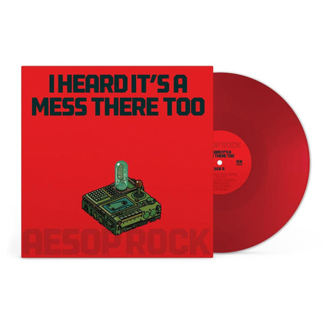I Heard It's A Mess There Too (Apple Red Opaque Vinyl)