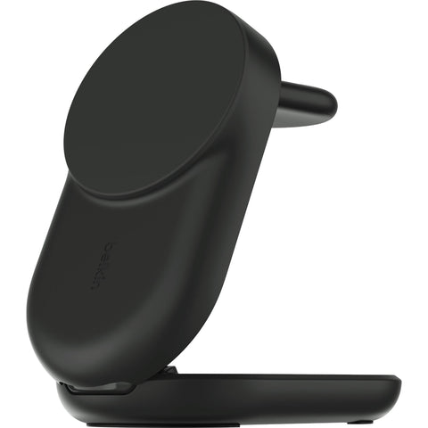 Belkin UltraCharge 3-in-1 Foldable Qi2 25W Magnetic Charger (Black)