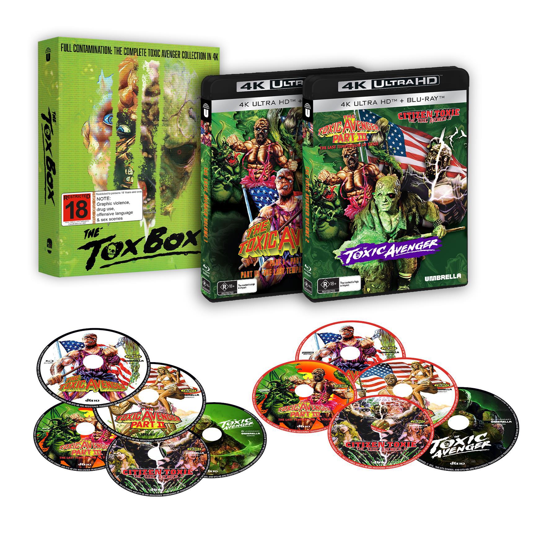 Tox Box, The: Complete Toxic Avenger - JB Hi-Fi NZ