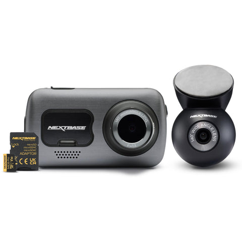 Nextbase 622XR Front and Rear Dash Cam with 64GB microSD