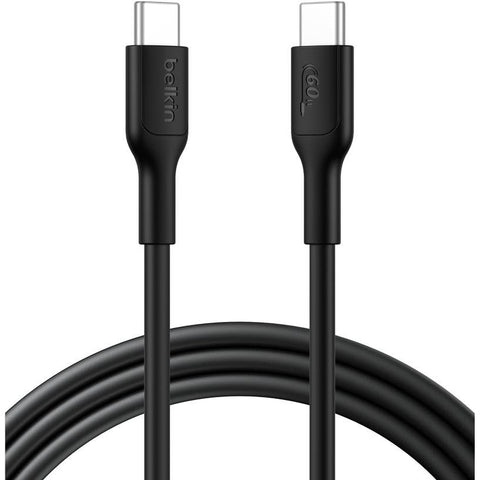 Belkin USB-C to USB-C 60W 2.0 PCR Cable [3m] (Black)