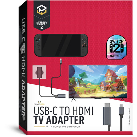 Powerwave Type-C to HDMI TV Adapter for Nintendo Switch 2