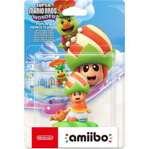 Nintendo amiibo - Poplin & Prince Florian (Super Mario Bros. Wonder)