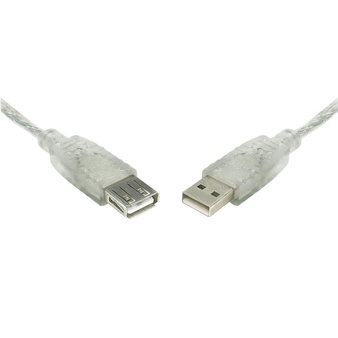 8Ware USB-A 2.0 Male to Female Extension Cable (2m)