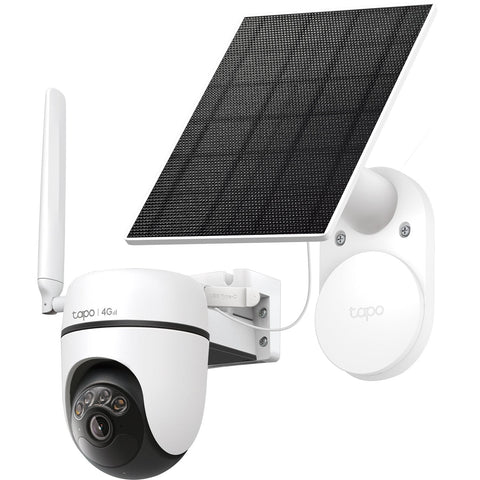 TP-Link Tapo C615G Solar-Powered Pan/Tilt 4G LTE Security Camera Kit