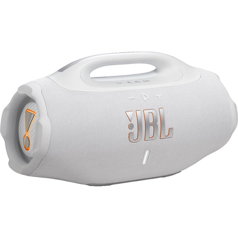 JBL Boombox 4 Portable Bluetooth Speaker (White)