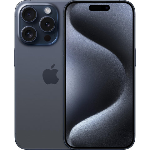 Apple iPhone 15 Pro 256GB (Blue Titanium) [~Refurbished: Very Good]