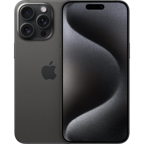 Apple iPhone 15 Pro Max 256GB (Black Titanium) [~Refurbished: Very Good]