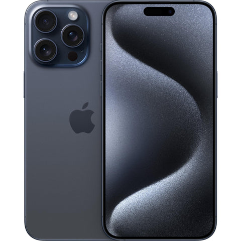 Apple iPhone 15 Pro Max 256GB (Blue Titanium) [~Refurbished: Very Good]