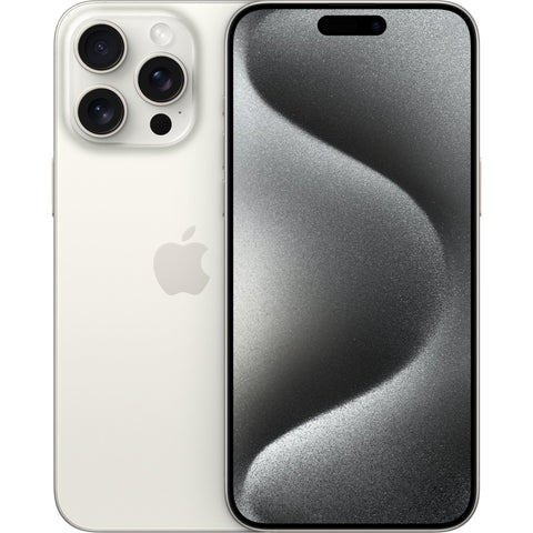 Apple iPhone 15 Pro Max 256GB (White Titanium) [~Refurbished: Excellent]