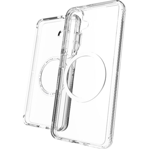 ZAGG Crystal Palace Snap Kickstand Case for Samsung Galaxy S26 (Clear)