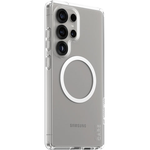 CARE by Panzer Urban Combat Case for Samsung Galaxy S25 Ultra (White/Clear)