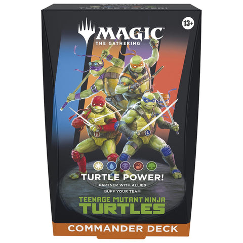 Magic The Gathering Trading Card Game:  Teenage Mutant Ninja Turtles - Commander Deck