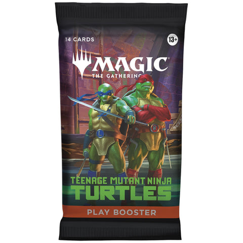 Magic The Gathering Trading Card Game:  Teenage Mutant Ninja Turtles - Play Booster
