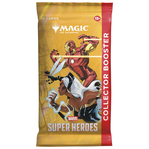 Magic The Gathering Trading Card Game: Marvel Super Heroes - Collector Booster