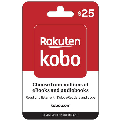 Kobo $25 Gift Card (Digital Download)