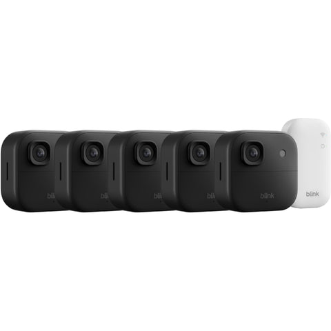Blink Outdoor 2K+ Wireless Security Camera (Black) [5 Pack]