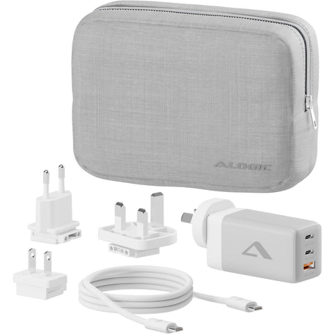 ALOGIC 3X67 Rapid Power 67W Multi Country Travel GaN Charger