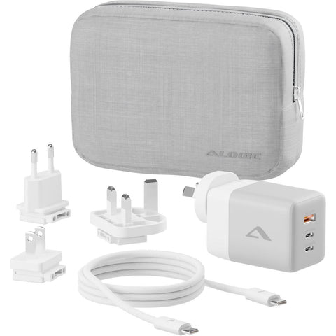 ALOGIC 3X100 Rapid Power 100W Multi Country Travel GaN Charger