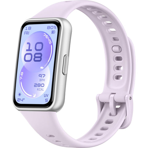 Huawei Band 11 Durable Polymer Case with Fluoroelastomer Strap (Purple)