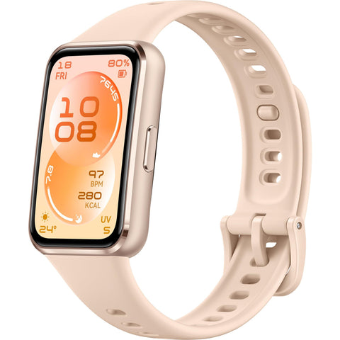 Huawei Band 11 Aluminium Alloy Case with Fluoroelastomer Strap (Beige)