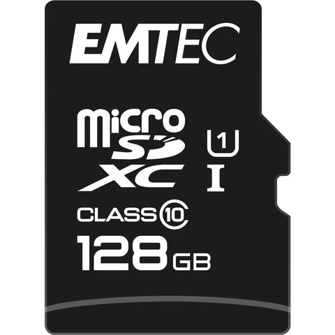 Emtec EliteGold UHS-1 U1 Micro SD Card (128GB)