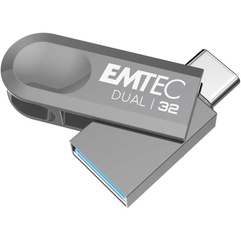 Emtec D280 Dual Drive USB Type-C Flash Drive (32GB)