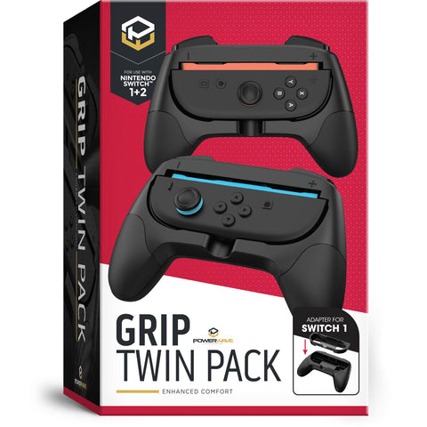 Powerwave Grip Twin Pack for Nintendo Switch 1 and Switch 2